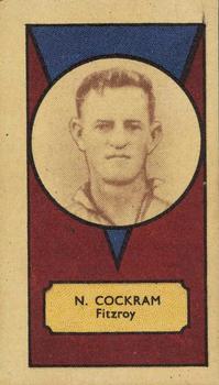 1932 Clarke-Ellis Confectionary VFL Footballers #NNO Norman Cockram Front